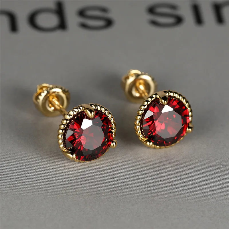 Jewel Tone Hoop Earrings!