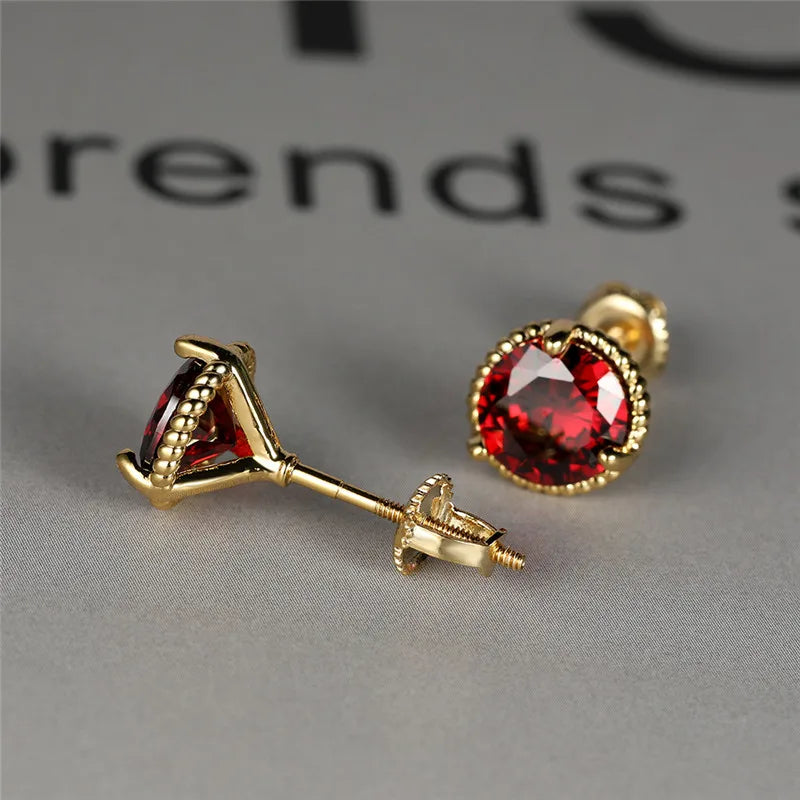 Jewel Tone Hoop Earrings!