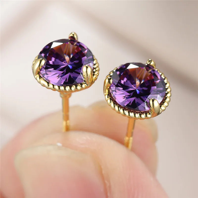 Jewel Tone Hoop Earrings!