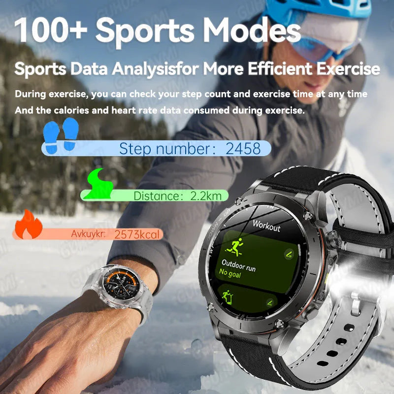 2025New Smart Watch Men 3ATM Waterproof  !