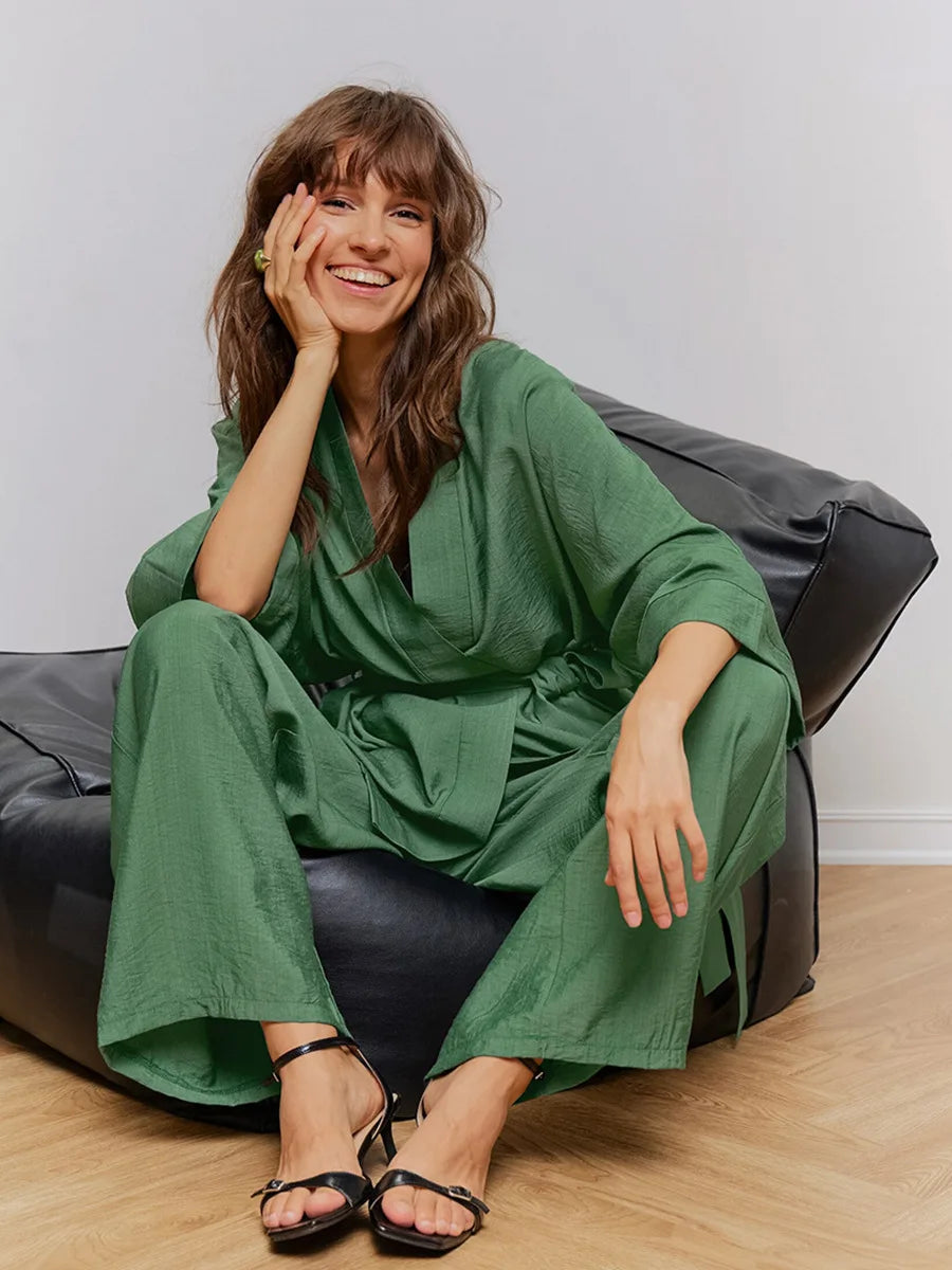 Women's Long Sleeved Pajama!