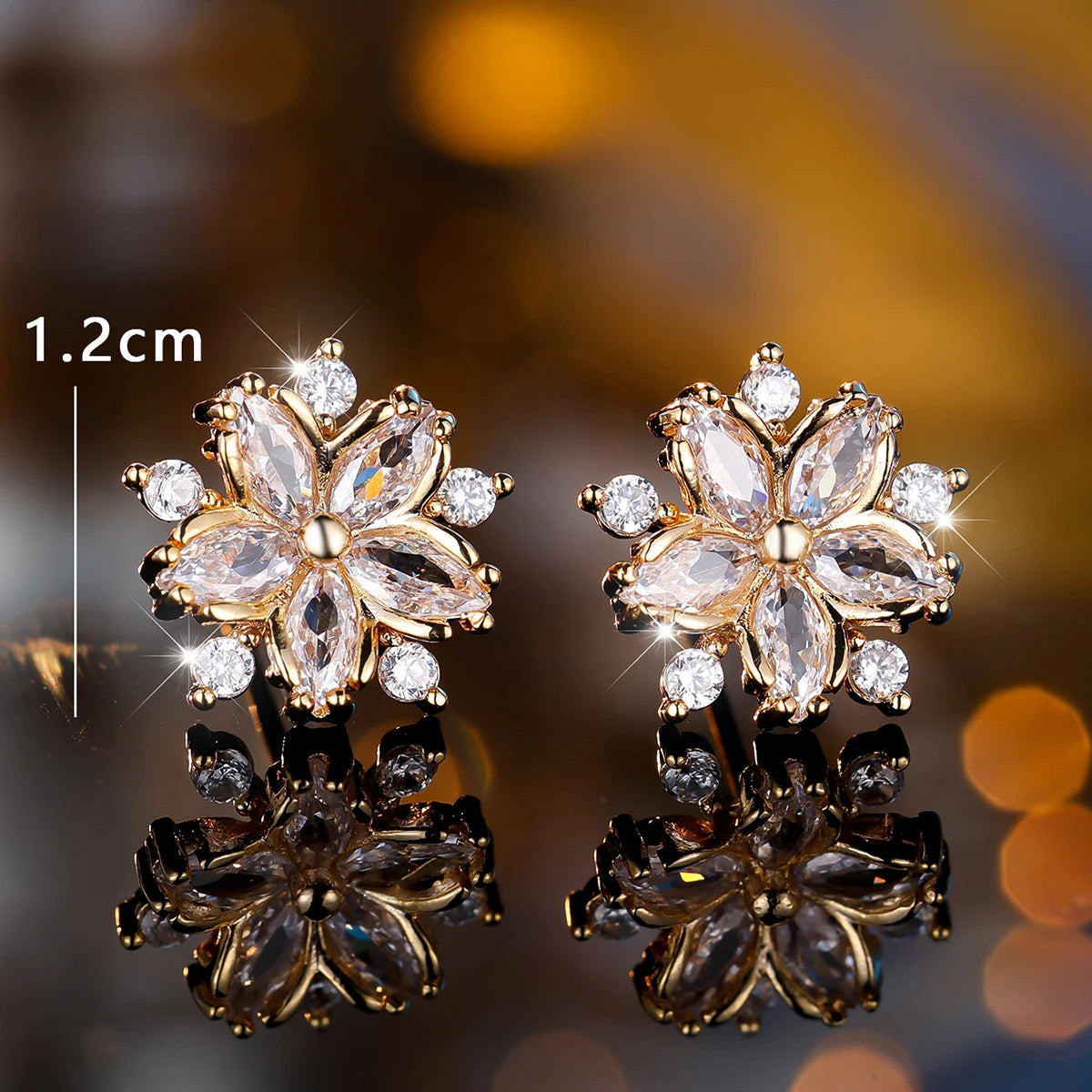 snowflake earrings!