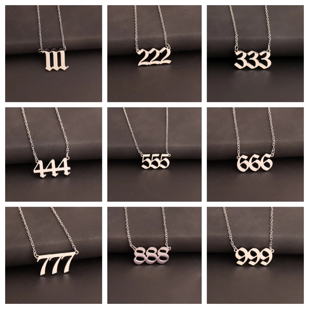 Angel Number Necklace !