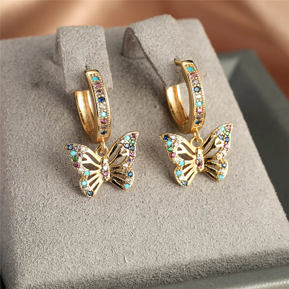 butterfly earrings !
