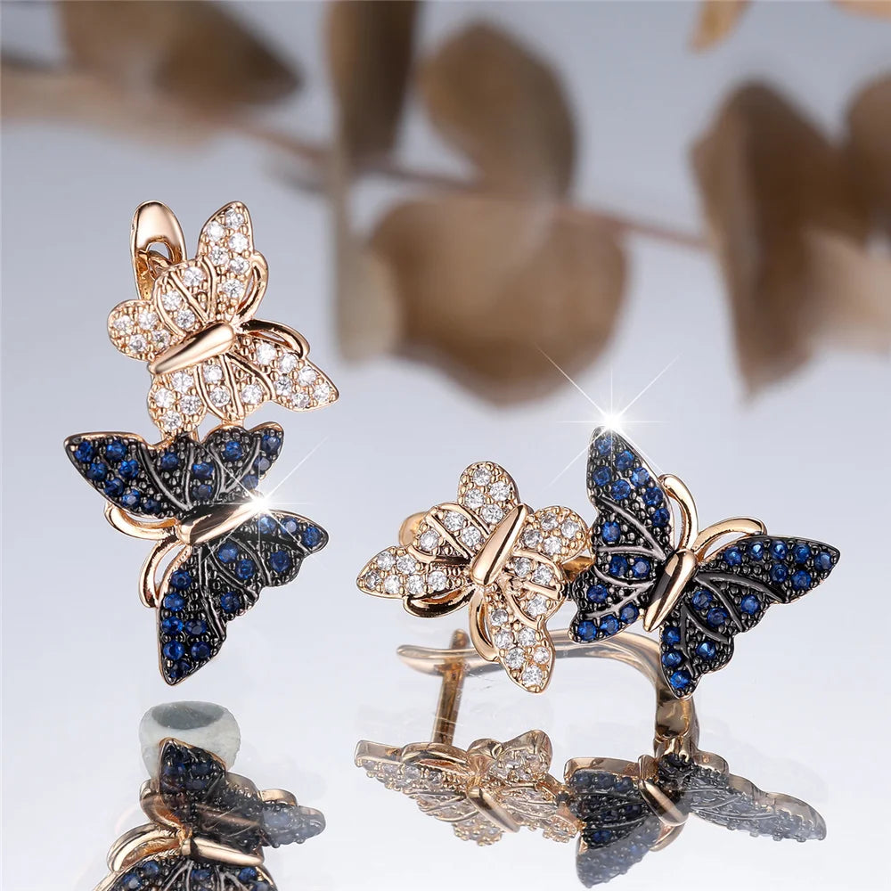 butterfly earrings !