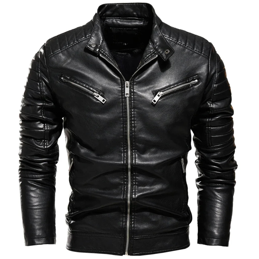 Men's Leather Jacket !