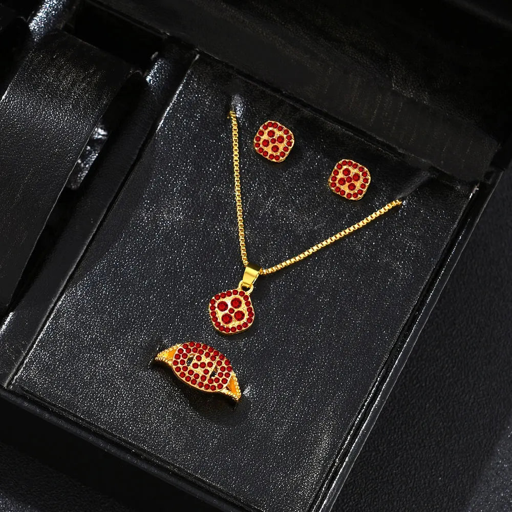 1PC Luxury Cube Jewelry Set !