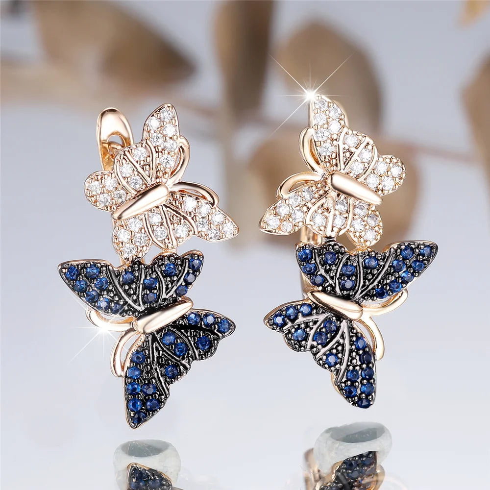 butterfly earrings !