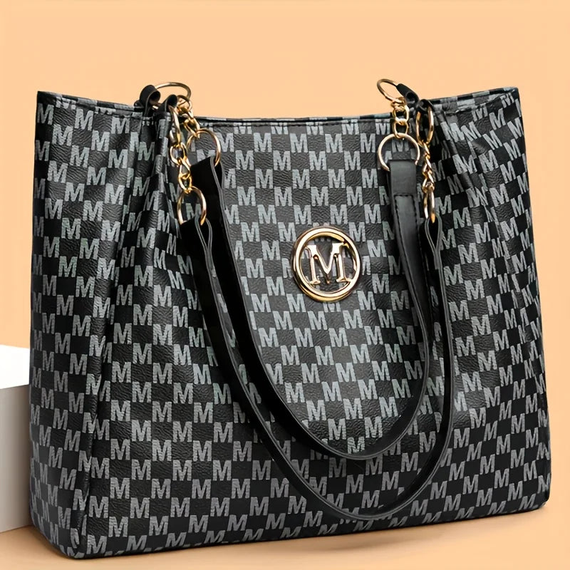 Vintage Geometric Tote Bag !