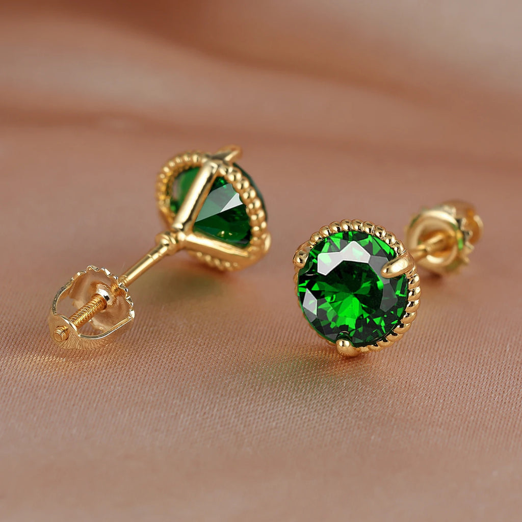 Jewel Tone Hoop Earrings!