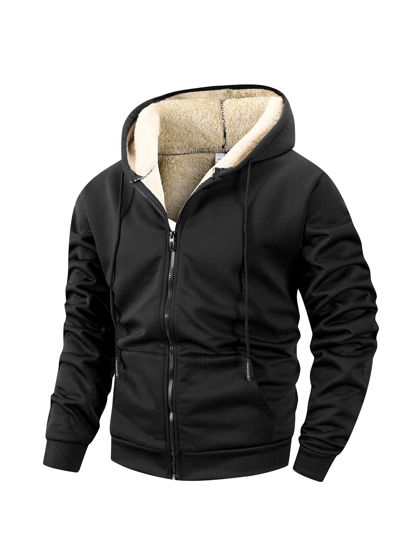 Winter Men's Zipper Jacket Fleece !