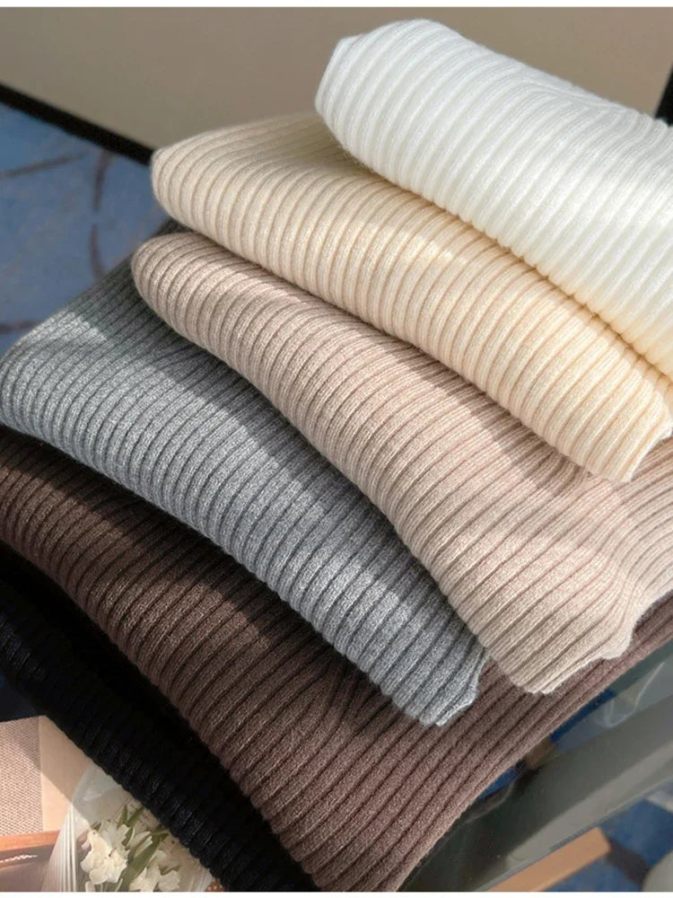 2025 Autumn Winter Women's Elegant V-Neck Pullover Sweater !