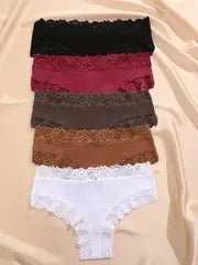 5Pcs/set  Cotton Panties , S-XL