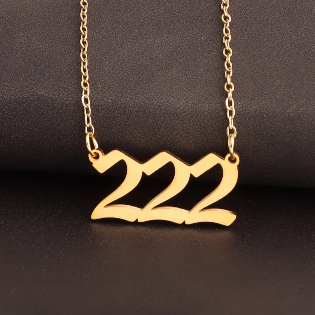 Angel Number Necklace !