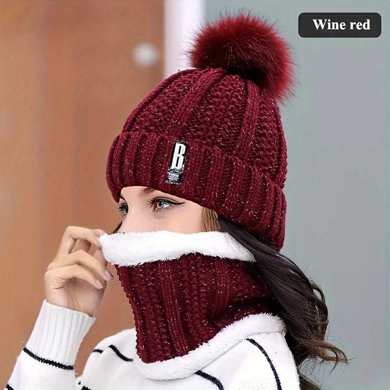 2PCS winter hat set !