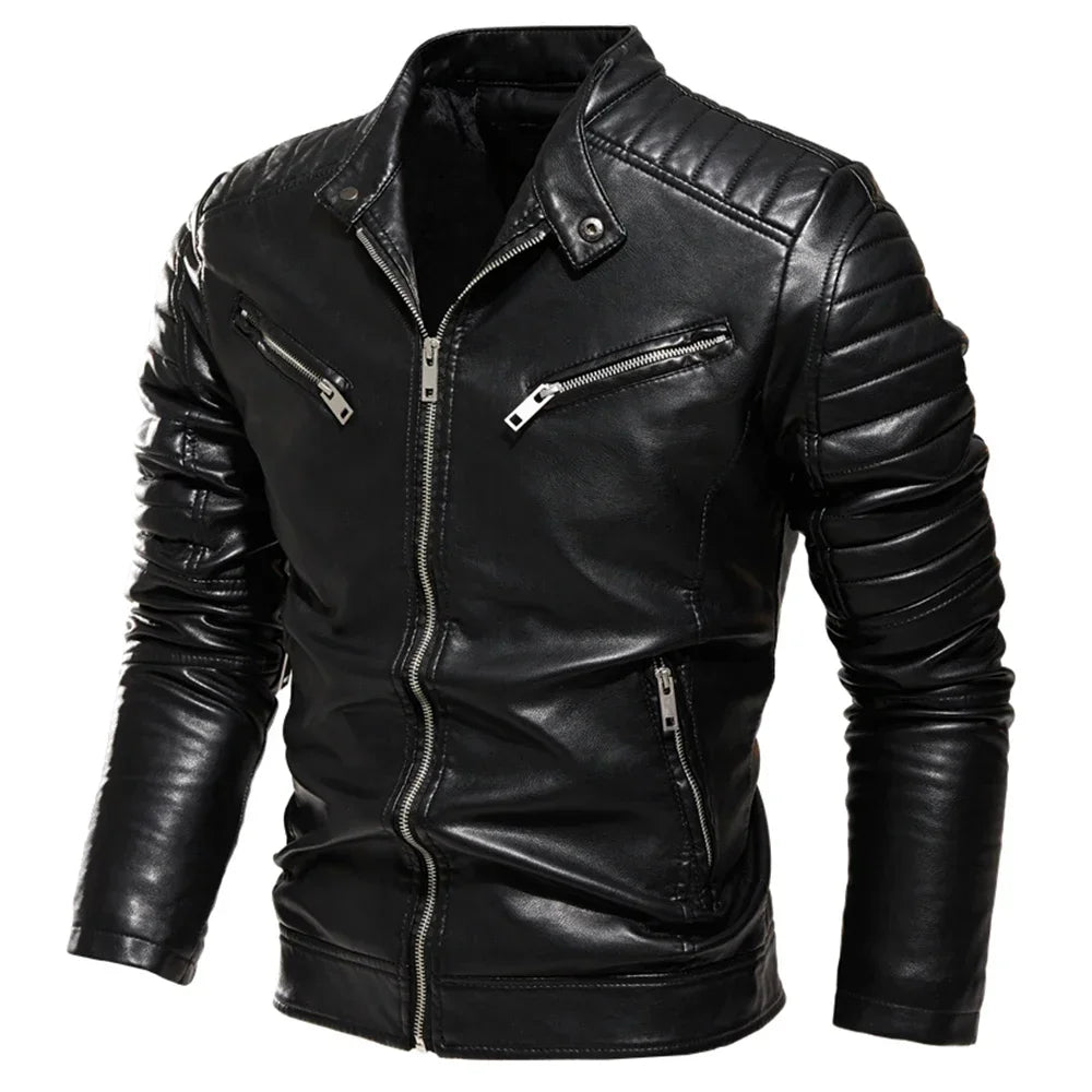 Men's Leather Jacket !