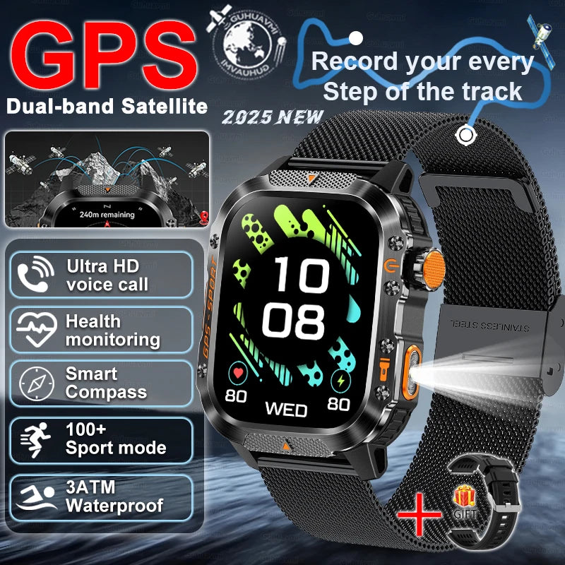 New Millitary GPS Position Smartwatches!