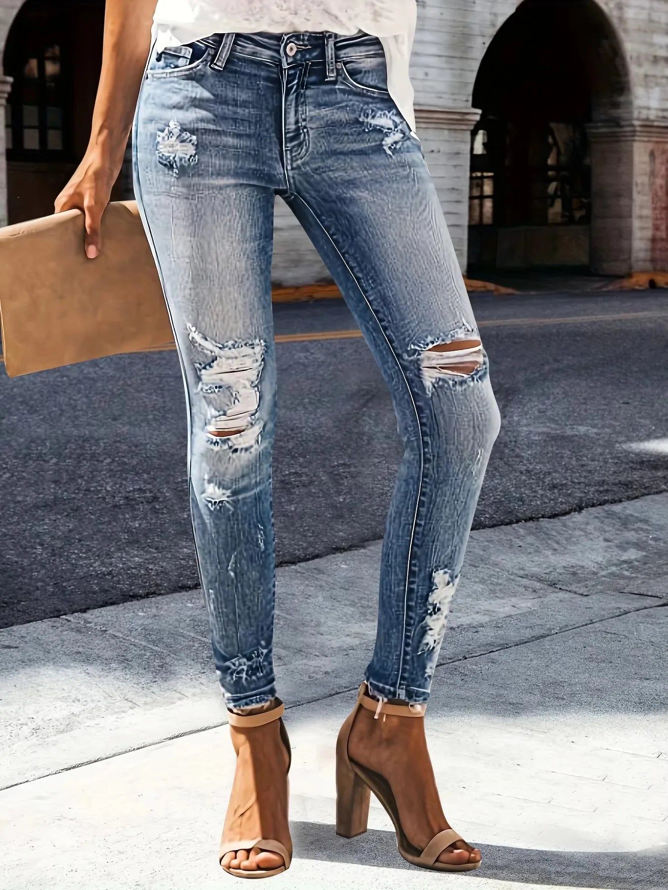 jeans fashion solid !