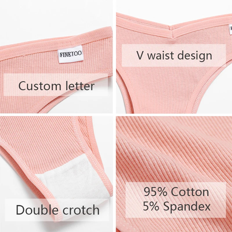 5Pcs/Set Women Cotton Brazilian Panties !