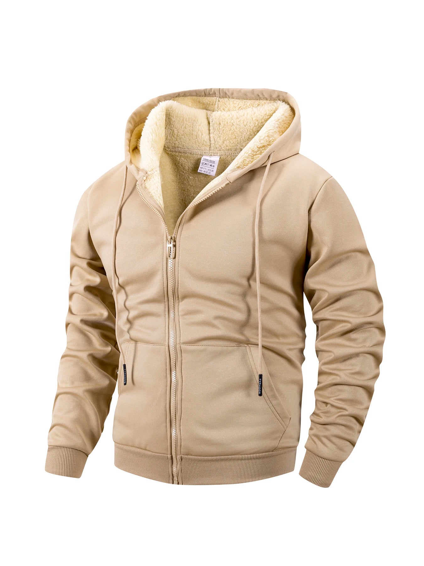 Winter Men's Zipper Jacket Fleece !