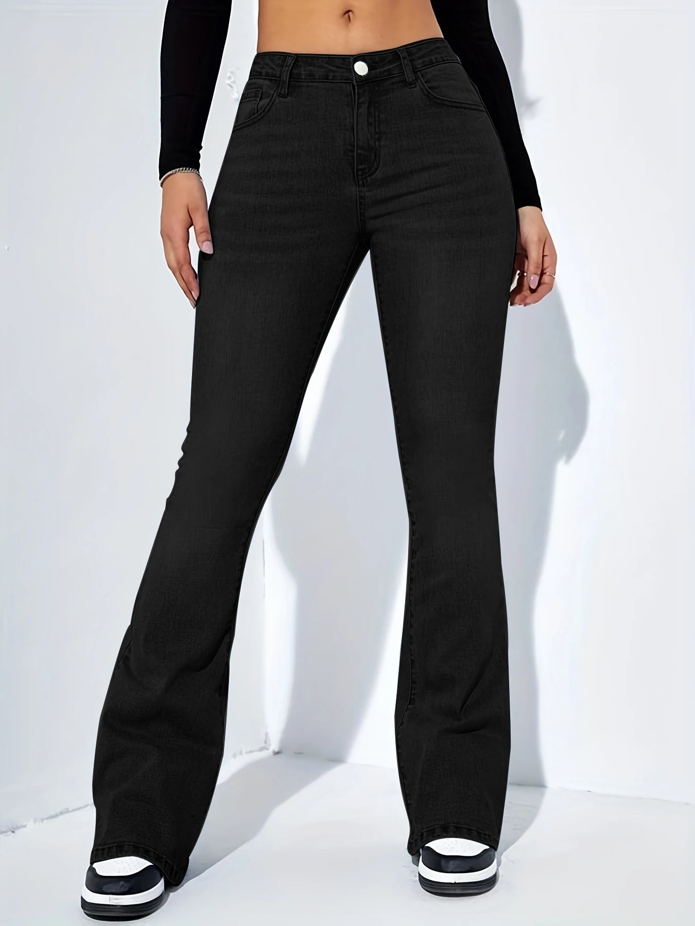 Women's jeans high waist stretch !