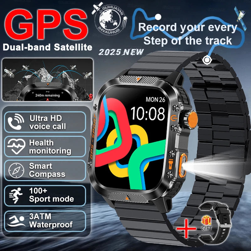 New Millitary GPS Position Smartwatches!