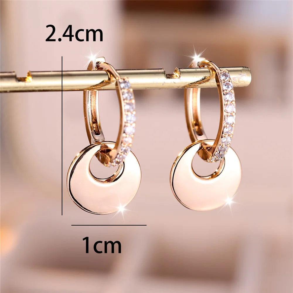 Hoop Earrings Gold Color !