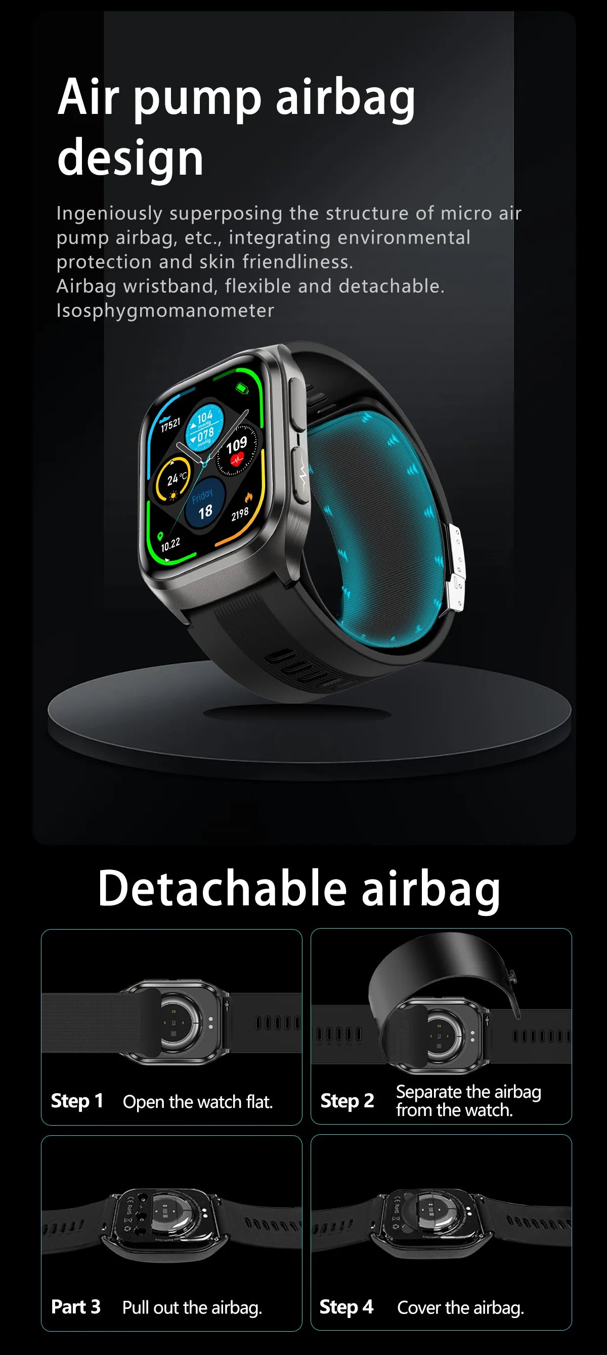 2025,Smart Watch for men: Smart Watch for women !