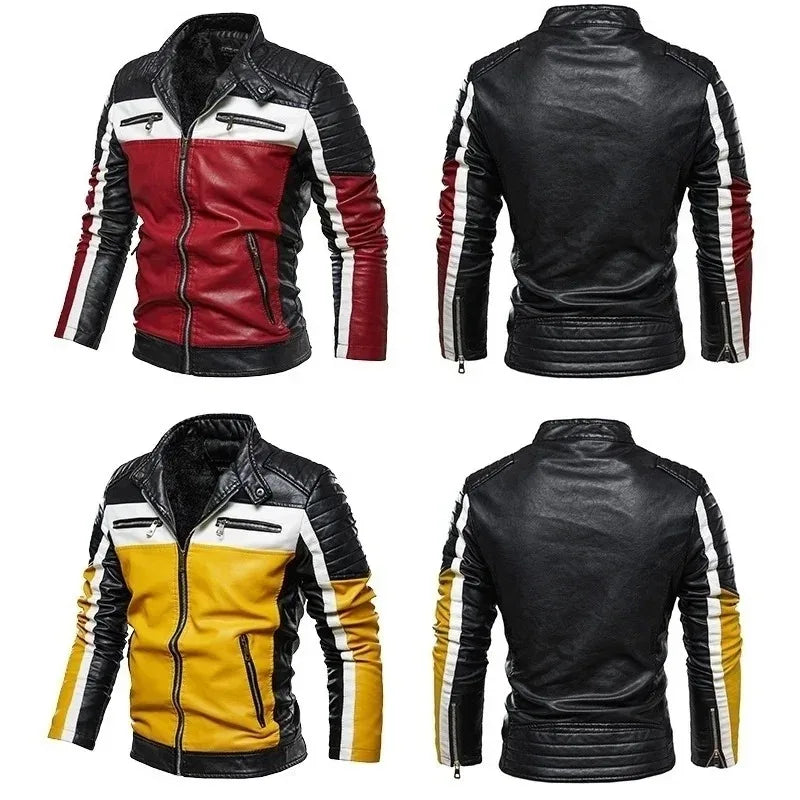 Men's Leather Jacket !