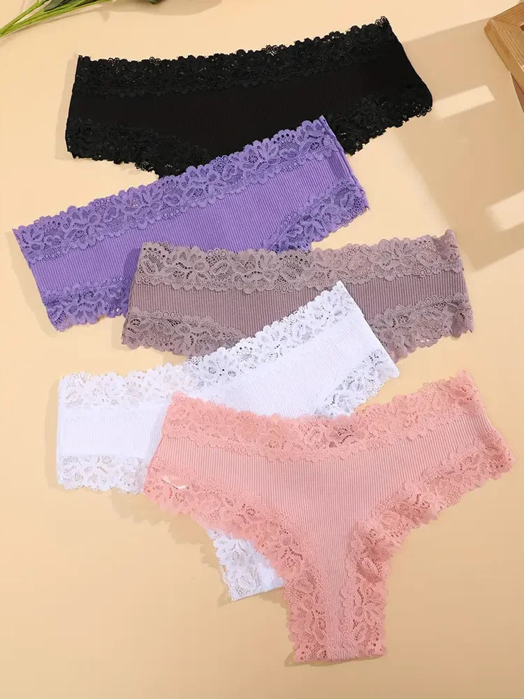 5Pcs/set  Cotton Panties , S-XL