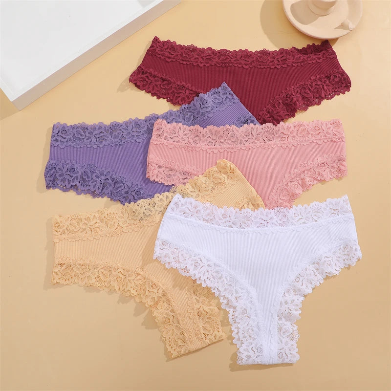 5Pcs/set  Cotton Panties , S-XL