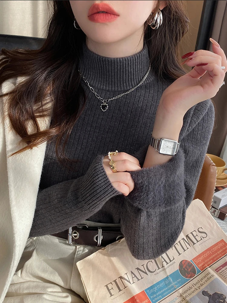 Women's Turtleneck Sweater Winter 2025 !