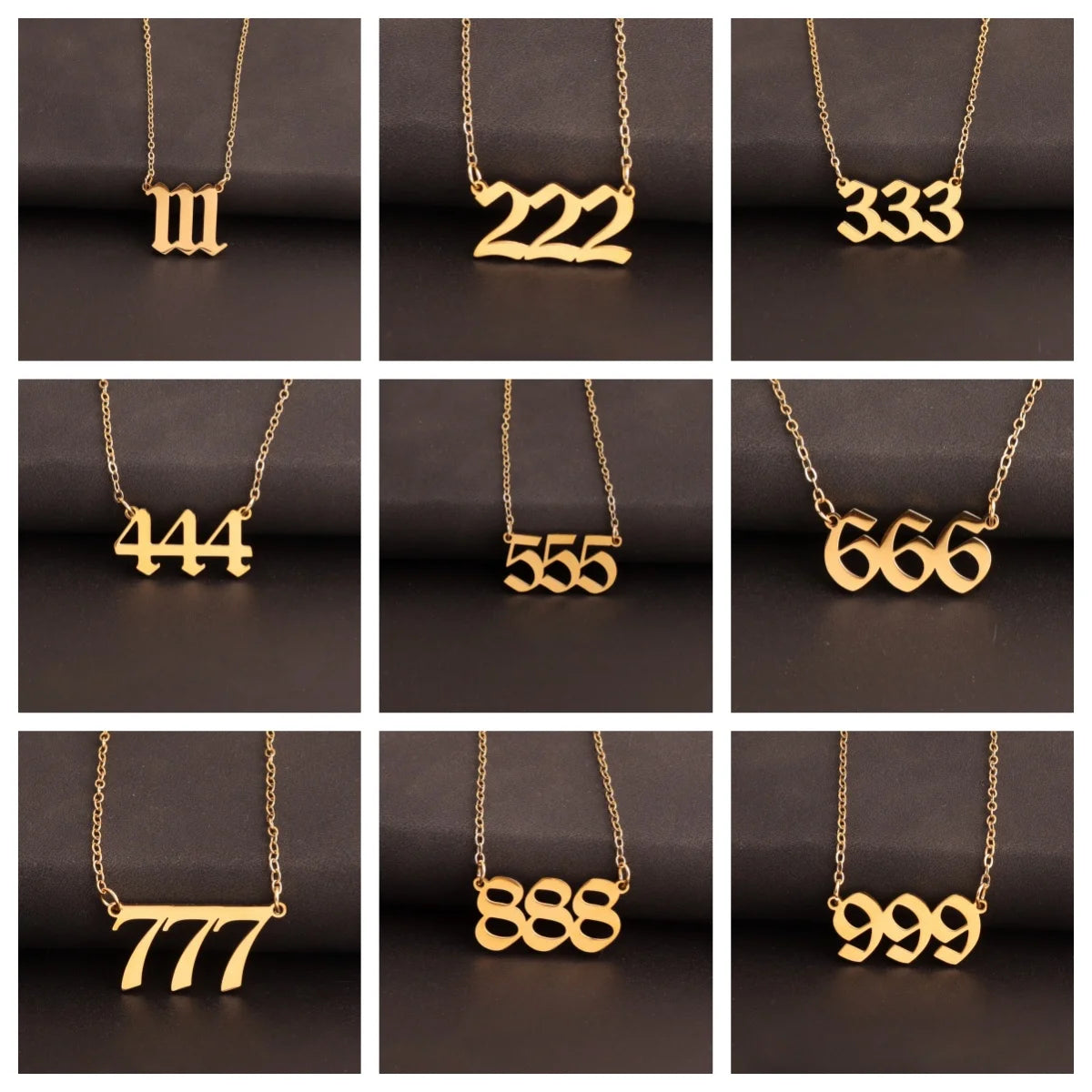 Angel Number Necklace !