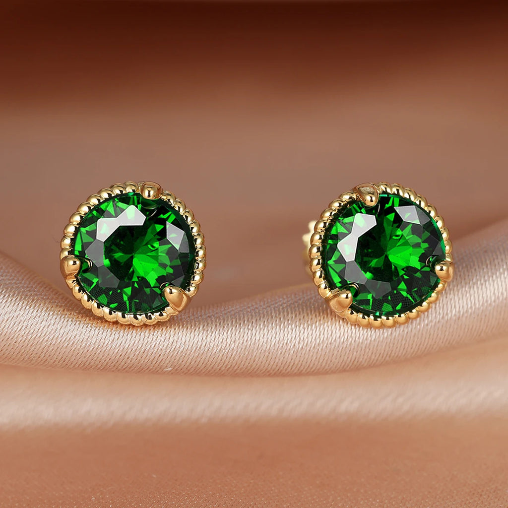 Jewel Tone Hoop Earrings!