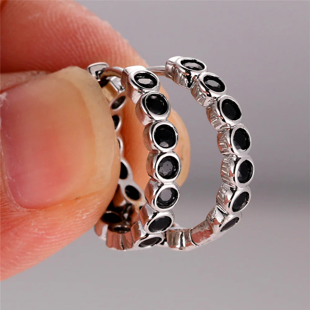 Galaxy Hoop Earrings !