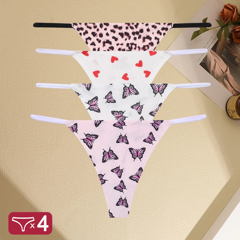 4PCS Seamless Thong !