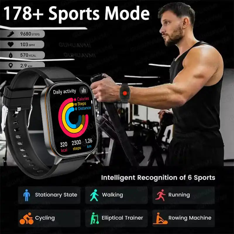 New Ultra GPS Smart Watch 5 ATM Waterproof!