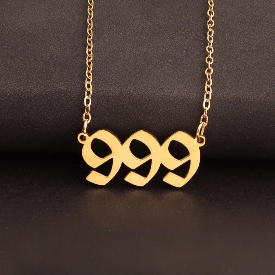 Angel Number Necklace !