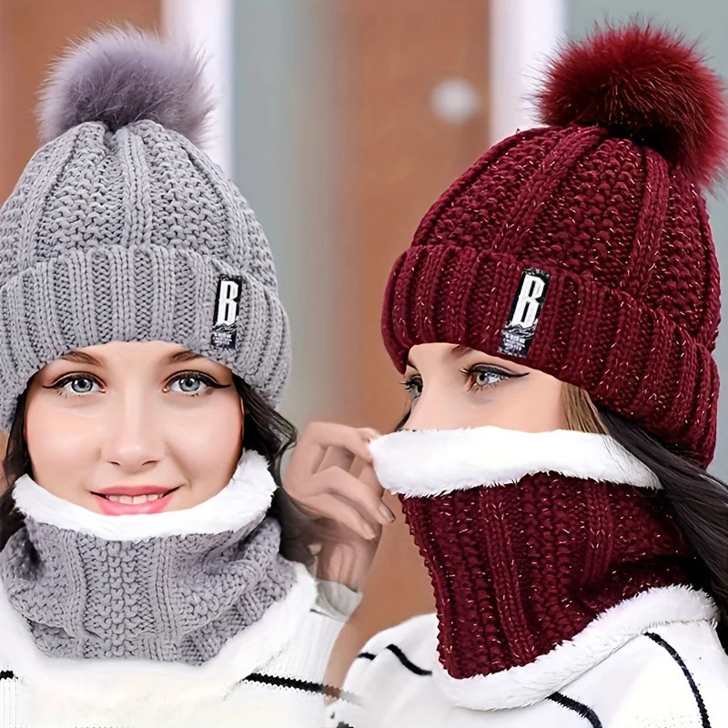 2PCS winter hat set !