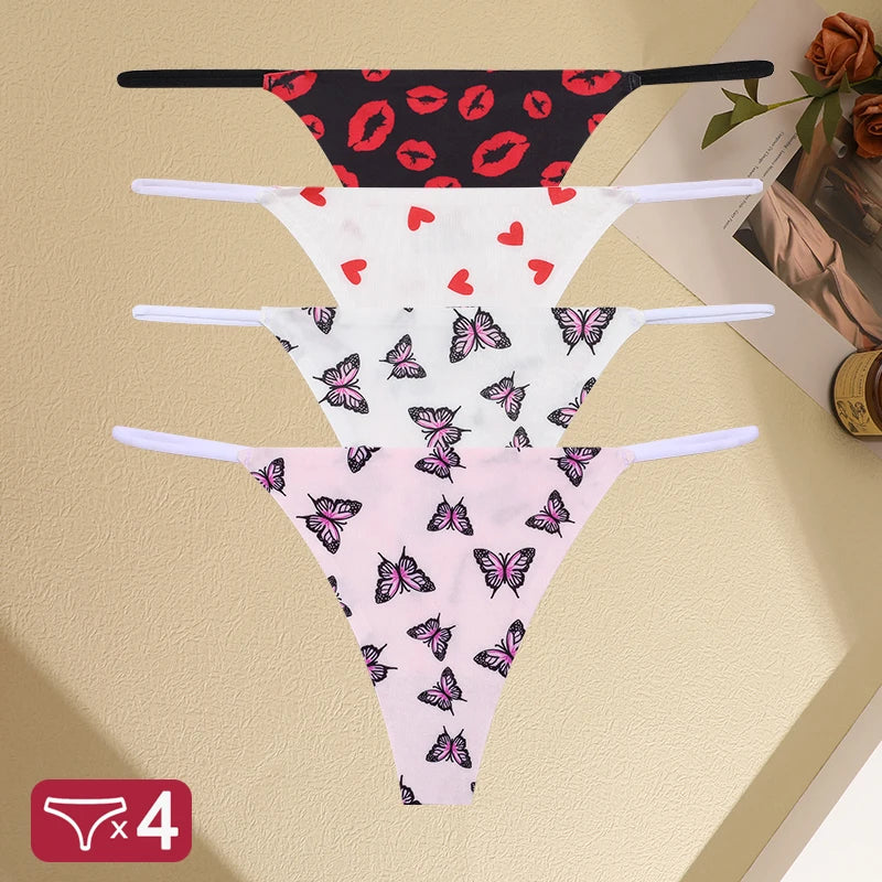 4PCS Seamless Thong !