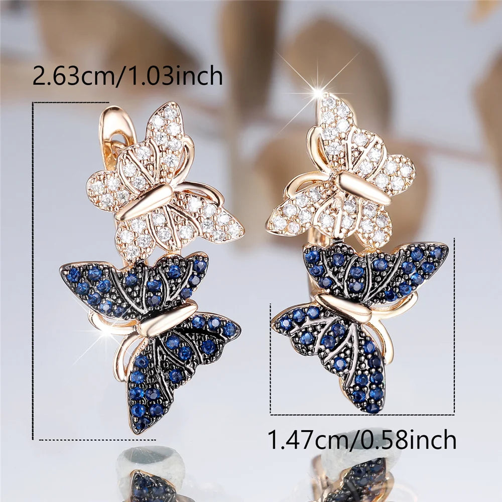 butterfly earrings !