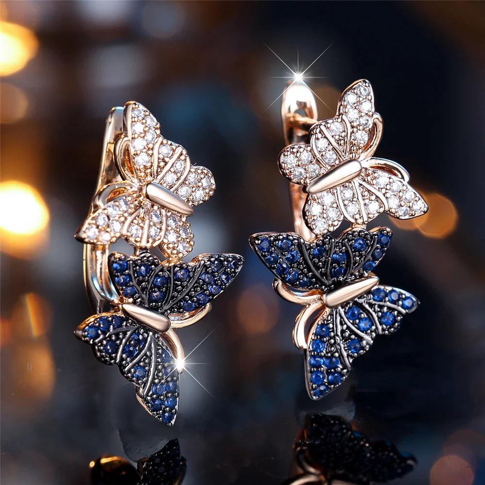 butterfly earrings !