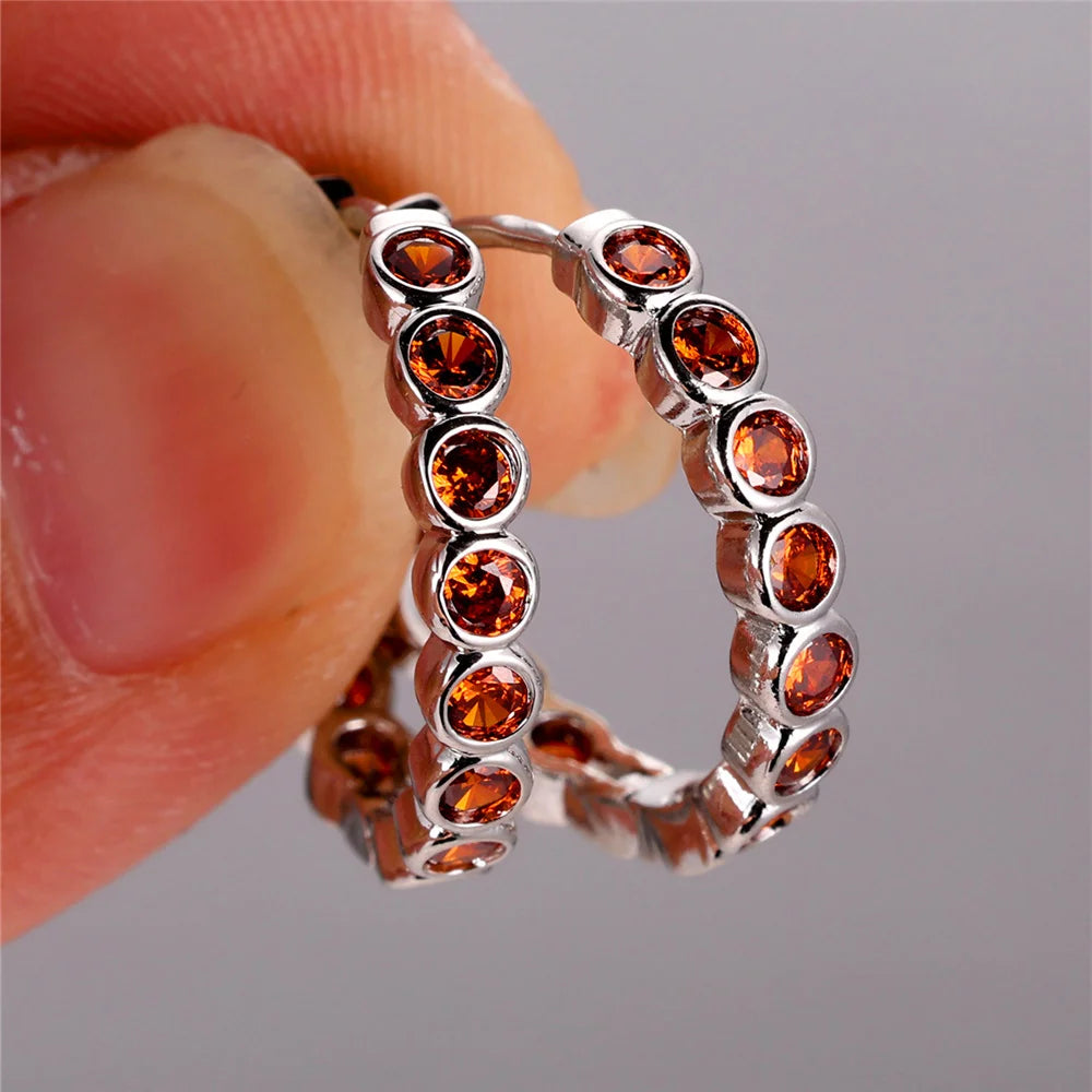 Galaxy Hoop Earrings !