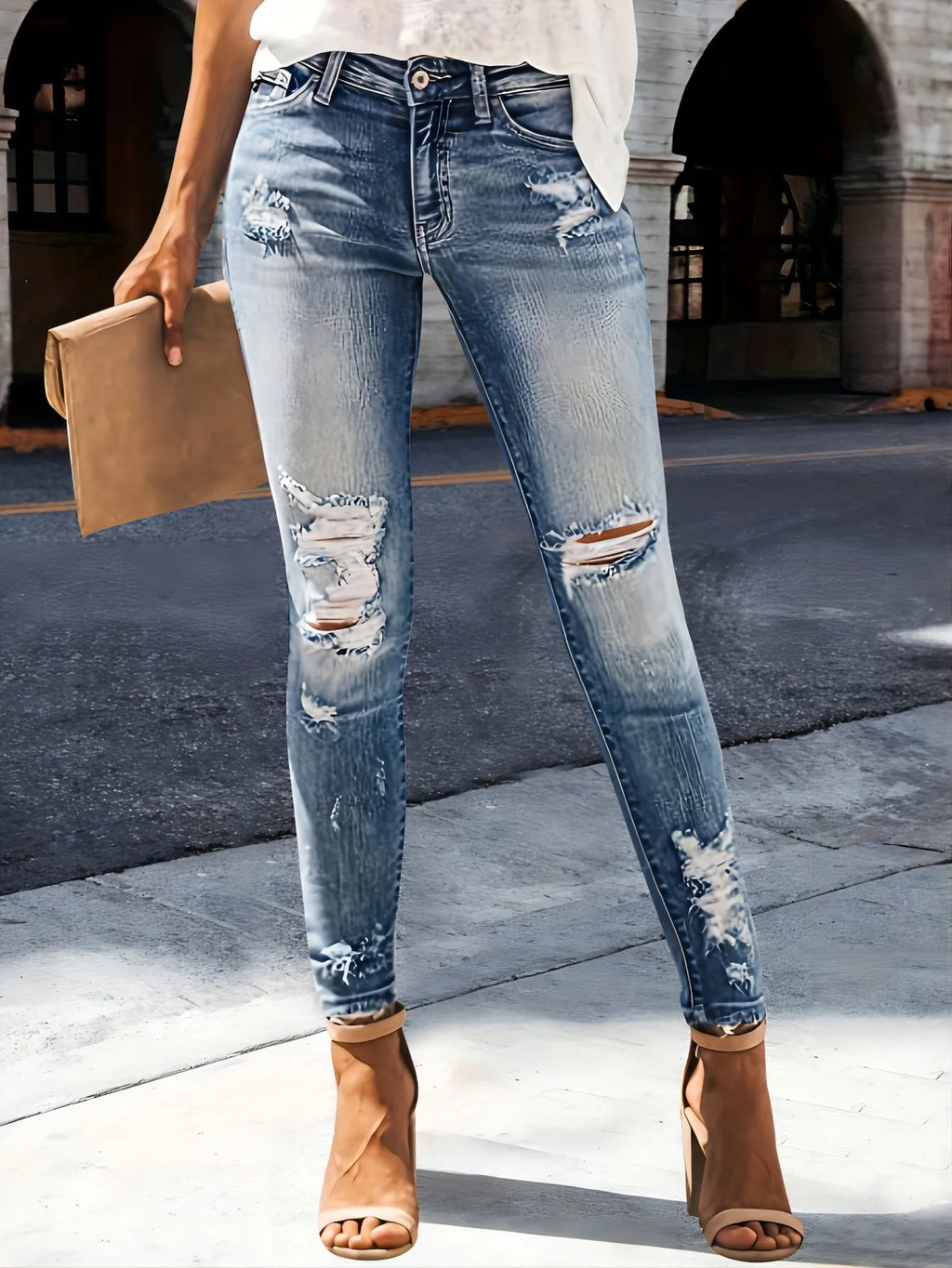 jeans fashion solid !