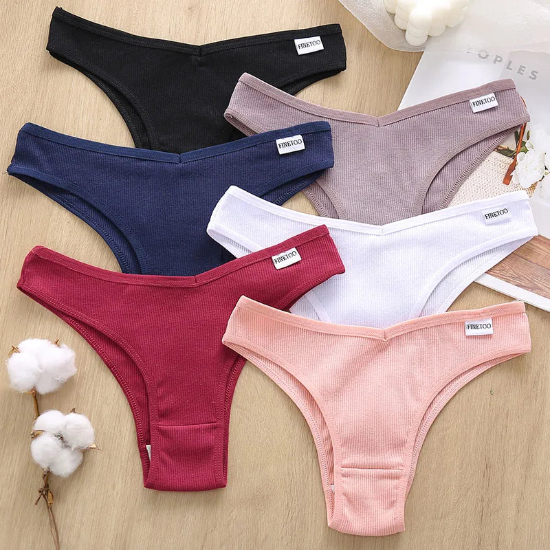 5Pcs/Set Women Cotton Brazilian Panties !
