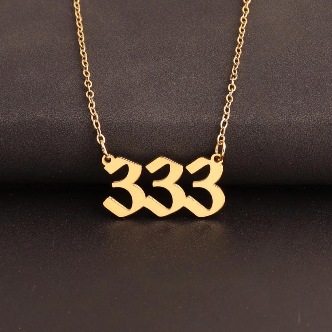 Angel Number Necklace !