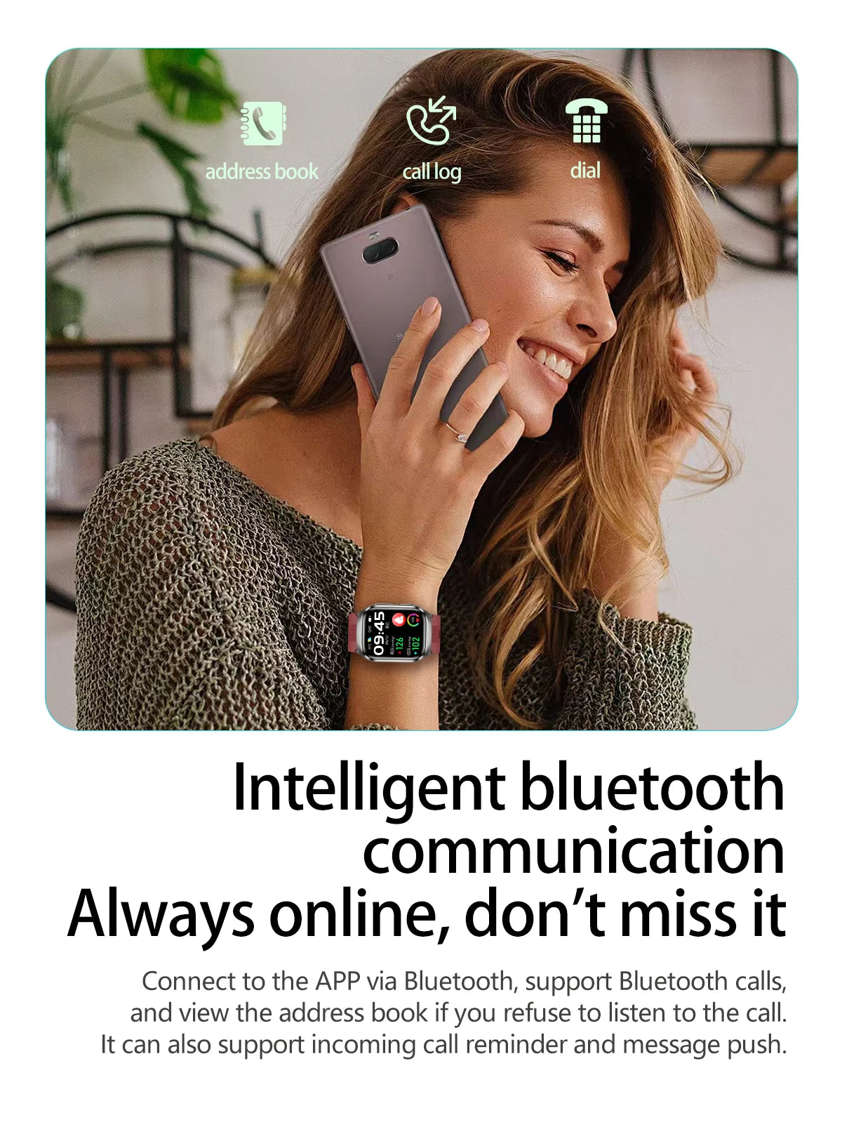 2025,Smart Watch for men: Smart Watch for women !