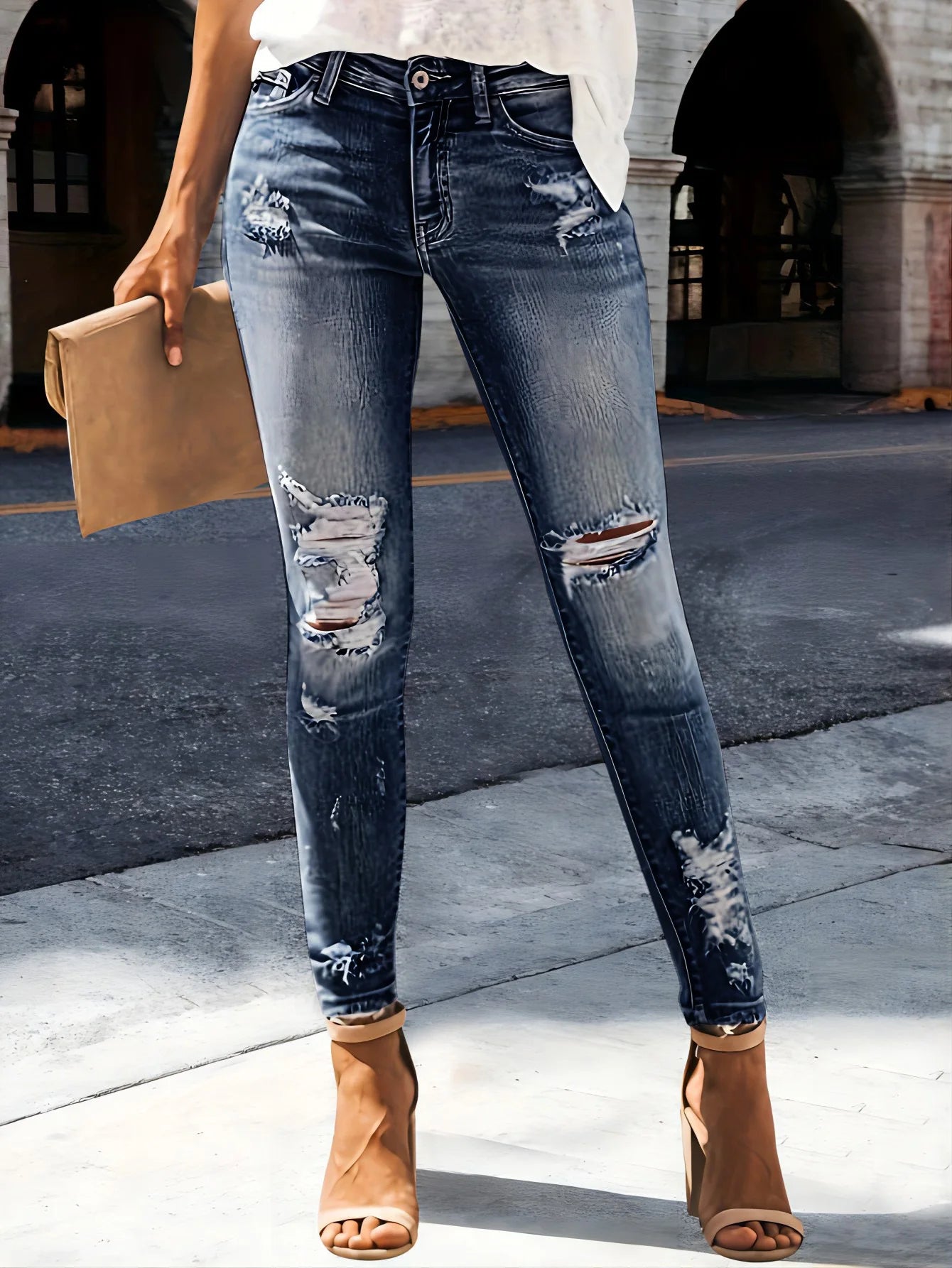 jeans fashion solid !
