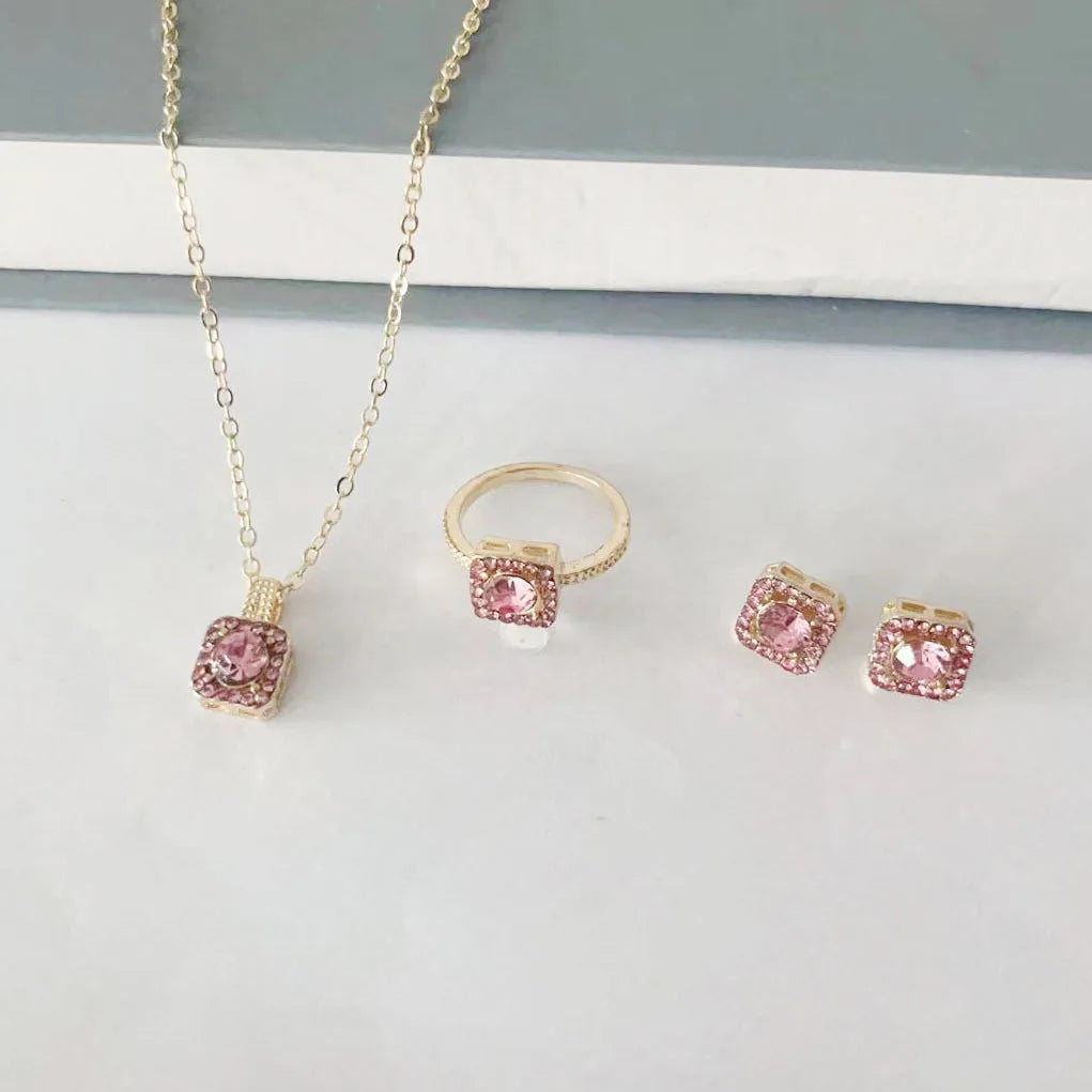 1PC Luxury Cube Jewelry Set !