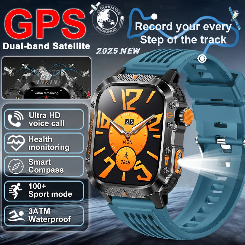 New Millitary GPS Position Smartwatches!